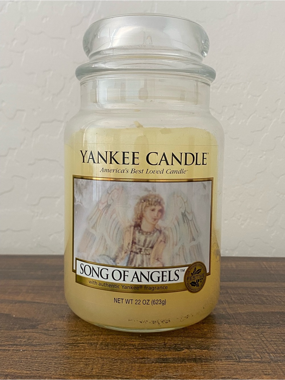 Yankee Candle Song of Angels 22 Oz. Jar New RARE DISCONTINUED